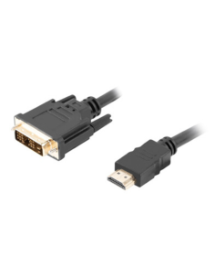 CABLE HDMI LANBERG MACHO/DVI-D 18+1 MACHO SINGLE LINK 3M NEGRO