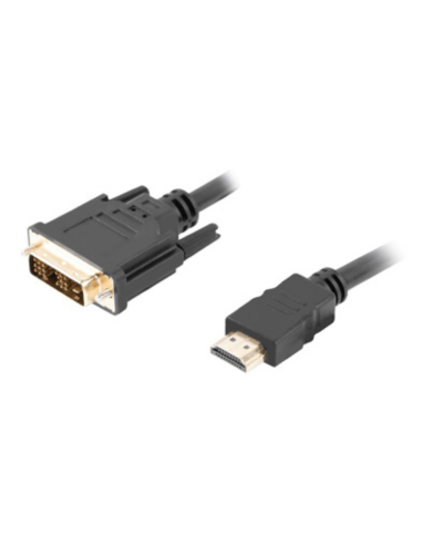 CABLE HDMI LANBERG MACHO/DVI-D 18+1 MACHO SINGLE LINK 3M NEGRO