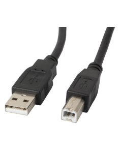 CABLE IMPRESORA LANBERG USB MACHO/USB MACHO FERRITA 5M NEGRO