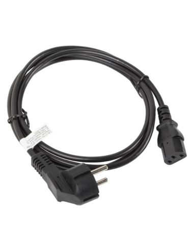 CABLE DE ALIMENTACION LANBERG SCHUKO CEE 7/7 A IEC320 C13 1.8M