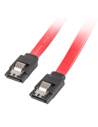 CABLE SATA III LANBERG 6GB/S HEMBRA HEMBRA CLIP METAL 0.5M