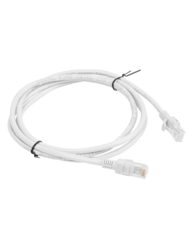 CABLE RED LANBERG LATIGUILLO CAT.6 UTP 1.5M GRIS FLUKE PASSED