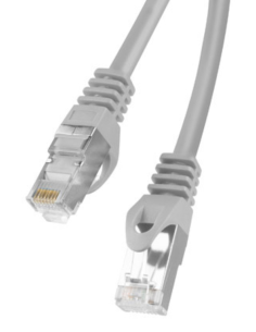 CABLE RED LANBERG LATIGUILLO CAT.6 FTP 1M GRIS FLUKE PASSED