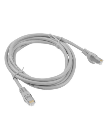 CABLE RED LANBERG LATIGUILLO CAT.6 FTP 3M GRIS FLUKE PASSED