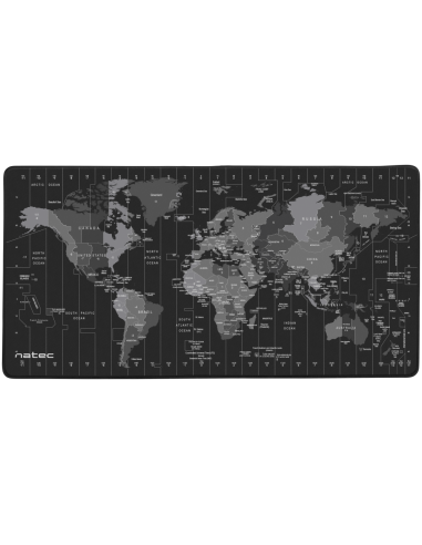 ALFOMBRILLA NATEC TIME ZONE MAP MAXI 800X400 MM
