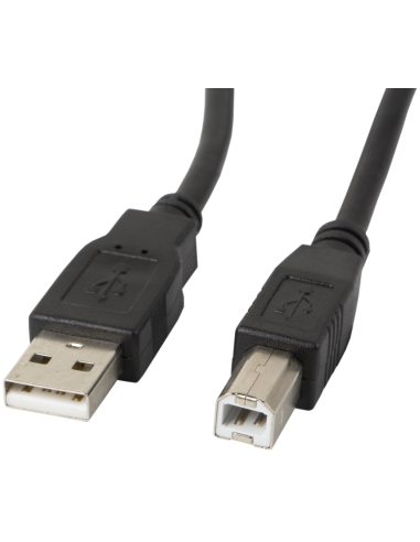 CABLE LANBERG IMPRESORA USB MACHO A USB MACHO NEGRO 1 M