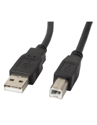 CABLE LANBERG IMPRESORA USB MACHO A USB MACHO CON FERRITA NEGRO 1 M