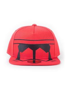 GORRA STAR WARS TROOPER ROJO VISERA PLANA