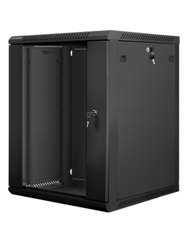 ARMARIO LANBERG 15U 600X600X774 AUTO ENSAMBLADO RACK 19 HASTA 60 KG NEGRO