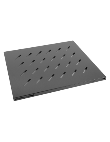 BANDEJA LANBERG FIJA 1U 465X500 MM HASTA 120 KG RACK DE 19 NEGRO