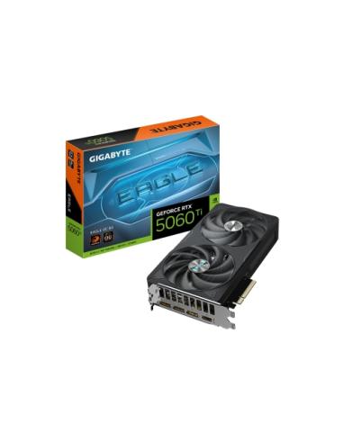 TARJETA GRAFICA GIGABYTE GEFORCE RTX 5060 TI EAGLE OC 8GB GDDR7 / 3xDP - 1xHDMI / GV-N506TGAMING OC-8GD / 9VN506TEO8-00-G10