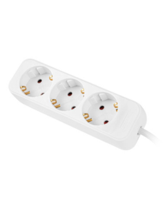 REGLETA LANBERG 3 TOMAS SCHUKO BLANCA 1.5M