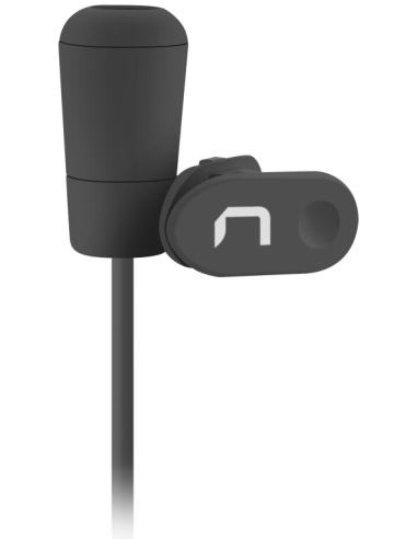 MICROFONO NATEC BEE DE SOLAPA NEGRO