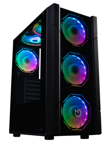 CAJA ATX HIDITEC V30 ARGB CRISTAL TEMPLADO