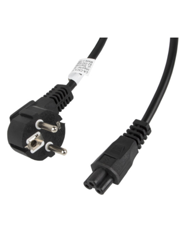 CABLE ALIMENTACION LANBERG VDE CEE 7/7 A IEC 320 C5 3M