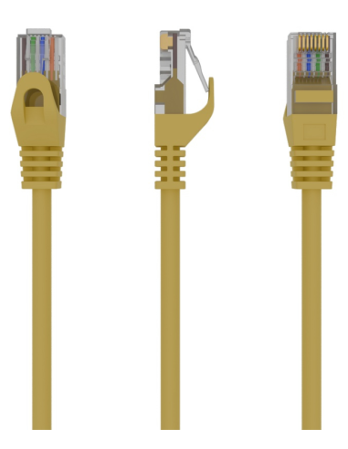 CABLE RED GEMBIRD UTP CAT6 2M AMARILLO