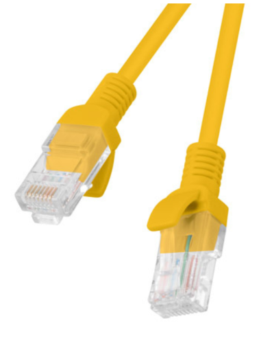 CABLE RED LANBERG LATIGUILLO CAT.6 UTP 5M NARANJA FLUKE PASSED
