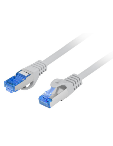 CABLE RED LANBERG LATIGUILLO CAT.6A S/FTP LSZH CCA 3M GRIS FLUKE PASSED