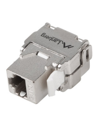CONECTOR KEYSTONE LANBERG RJ45 CAT.6A FTP 180 TOOL-LESS