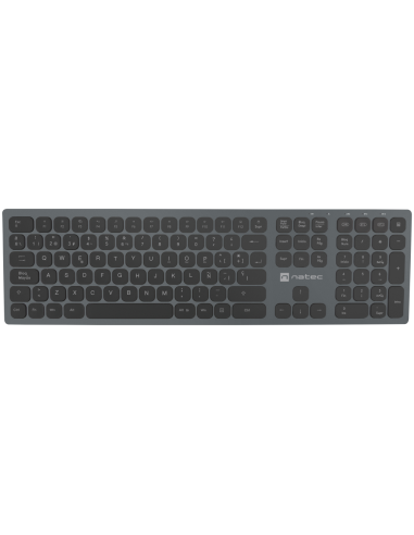 TECLADO NATEC DOLPHIN SLIM BLUETOOTH ALUMINIO