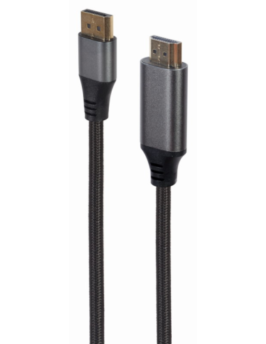 CABLE DISPLAYPORT GEMBIRD A HDMI MACHO MACHO 4K V1.2 1,8 "PREMIUM SERIES"