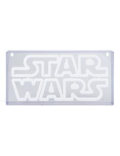 LAMPARA PARED STAR WARS LOGO ESTILO NEON / 15X30 cm