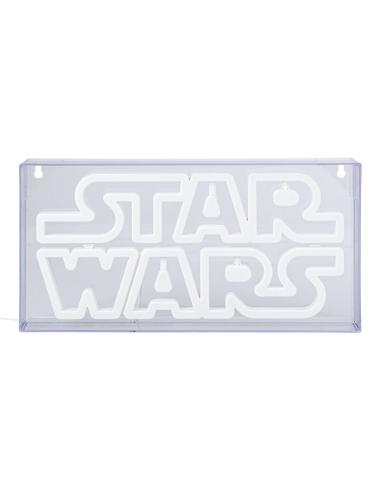 LAMPARA PARED STAR WARS LOGO ESTILO NEON / 15X30 cm