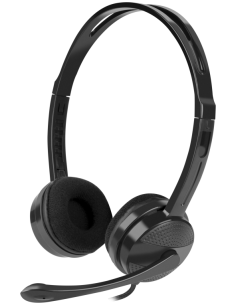 AURICULARES NATEC CANARY GO NEGRO MICROFONO ALAMBRICO JACK 3.5MM