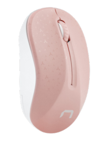 RATON NATEC TOUCAN ROSA-BLANCO RF INALAMBRICO PILAS