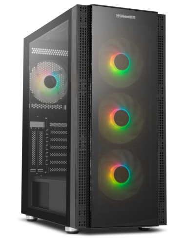 CAJA NOX Semitorre E-ATX Hummer Horus ARGB Cristal templado
