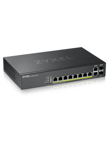 SWITCH ZYXEL GS2220-10HP CPNT8 PORT GB L2 POE+ SWITCH