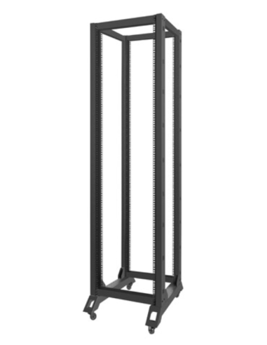 ARMARIO LANBERG OPEN RACK 42 U 600X800 NEGRO