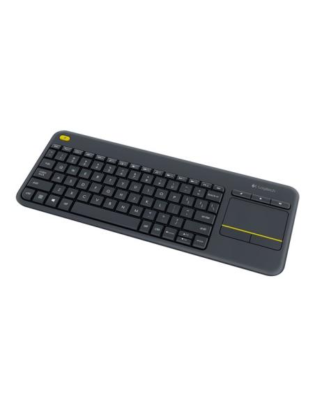 TECLADO LOGITECH WIRELESS K400 PLUS TOUCH PAD NEGRO P/N: 920-007137