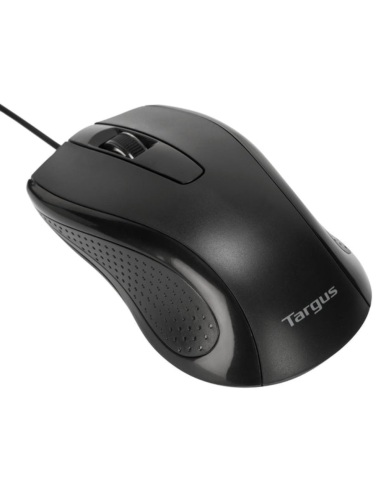 RATON TARGUS USB 1000DPI ANTIMICROBIANO OPTICO NEGRO USB