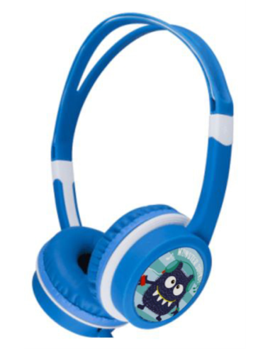 AURICULARES GEMBIRD MHP-JR-B INFANTIL AZUL ALAMBRICO JACK 3.5MM