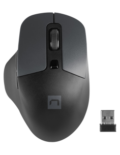 RATON NATEC BLACKBIRD 2 SILENT 1600DPI NEGRO RF INALAMBRICO PILAS