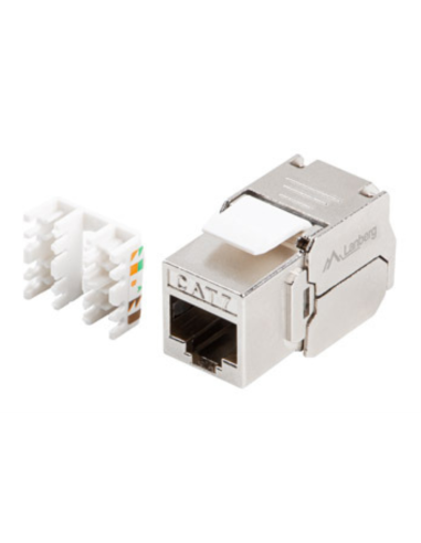 CONECTOR KEYSTONE LANBERG CAT.7 FTP RJ45 180º TOOLLESS