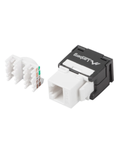CONECTOR KEYSTONE LANBERG CAT.6 UTP RJ45 180º TOOLLESS