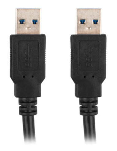 CABLE USB 3.0 LANBERG MACHO/MACHO 1.8M NEGRO