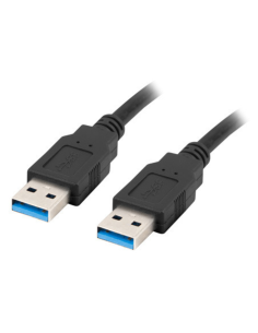 CABLE USB 3.0 LANBERG MACHO/MACHO 1.0M NEGRO