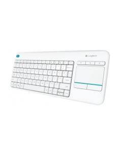 TECLADO LOGITECH WIRELESS K400 PLUS TOUCH PAD BLANCO P/N: 920-007138