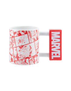 TAZA DESAYUNO MARVEL LOGO / 300 ml