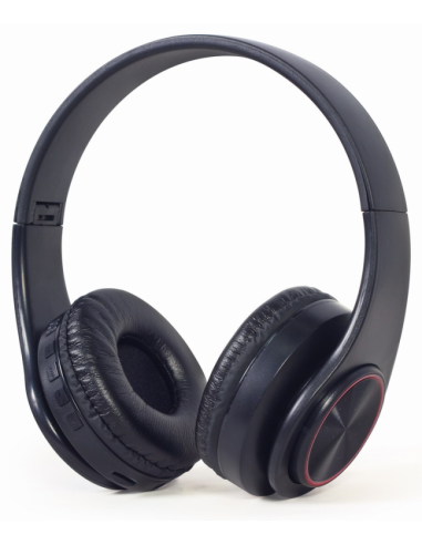 AURICULARES GEMBIRD BHP-LED-01 NEGRO MICROFONO BT