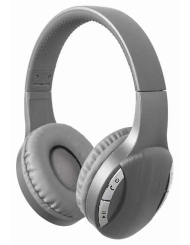 AURICULARES GEMBIRD BTHS-01-SV PLATA MICROFONO BT