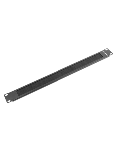 BRUSH PANEL LANBERG 1U NEGRO 19"