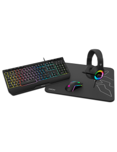 PACK KROM 4 EN 1 RGB KENYA GAMING COMBO