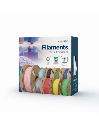 FILAMENTO ABS GEMBIRD VERDE, 1,75 MM, 1 KG