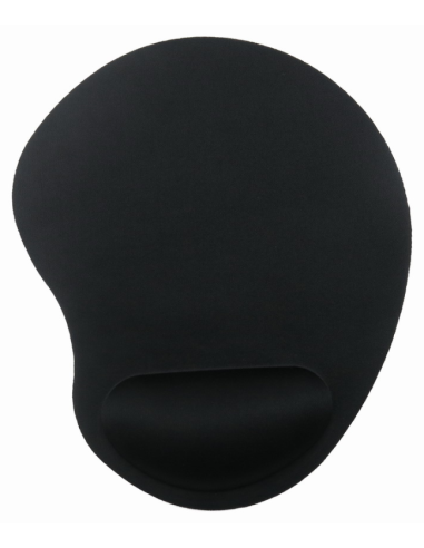 ALFOMBRILLA GEMBIRD RATON REPOSAMUÑECAS NEGRO 260X220X4