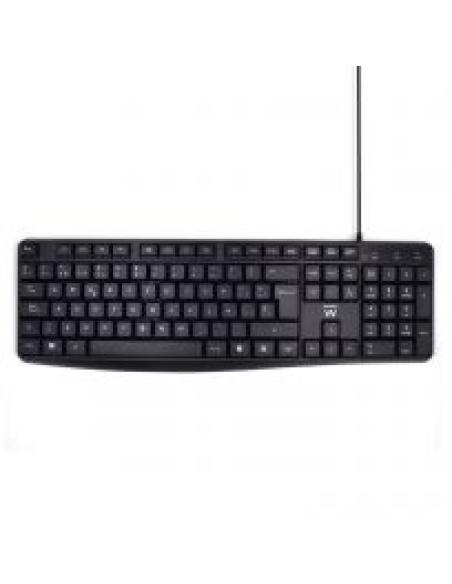 TECLADO EWENT BUSINESS NEGRO USB SILENCIOSO / P/N: EW3001