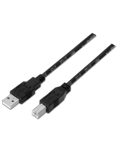 CABLE AISENS USB 2.0 IMPRESORA TIPO A M-B M NEGRO 3.0M